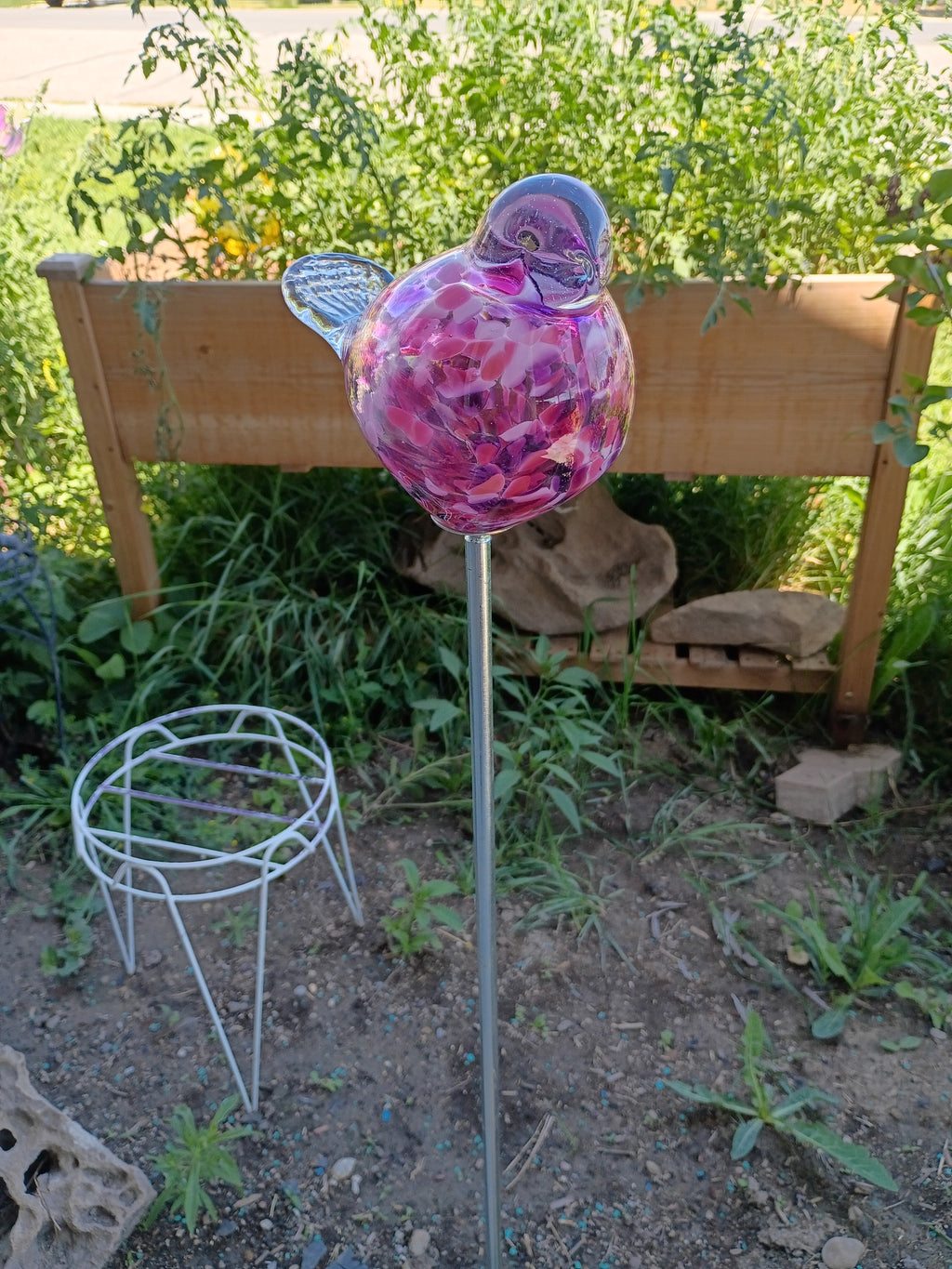 Garden Birdies! Pink