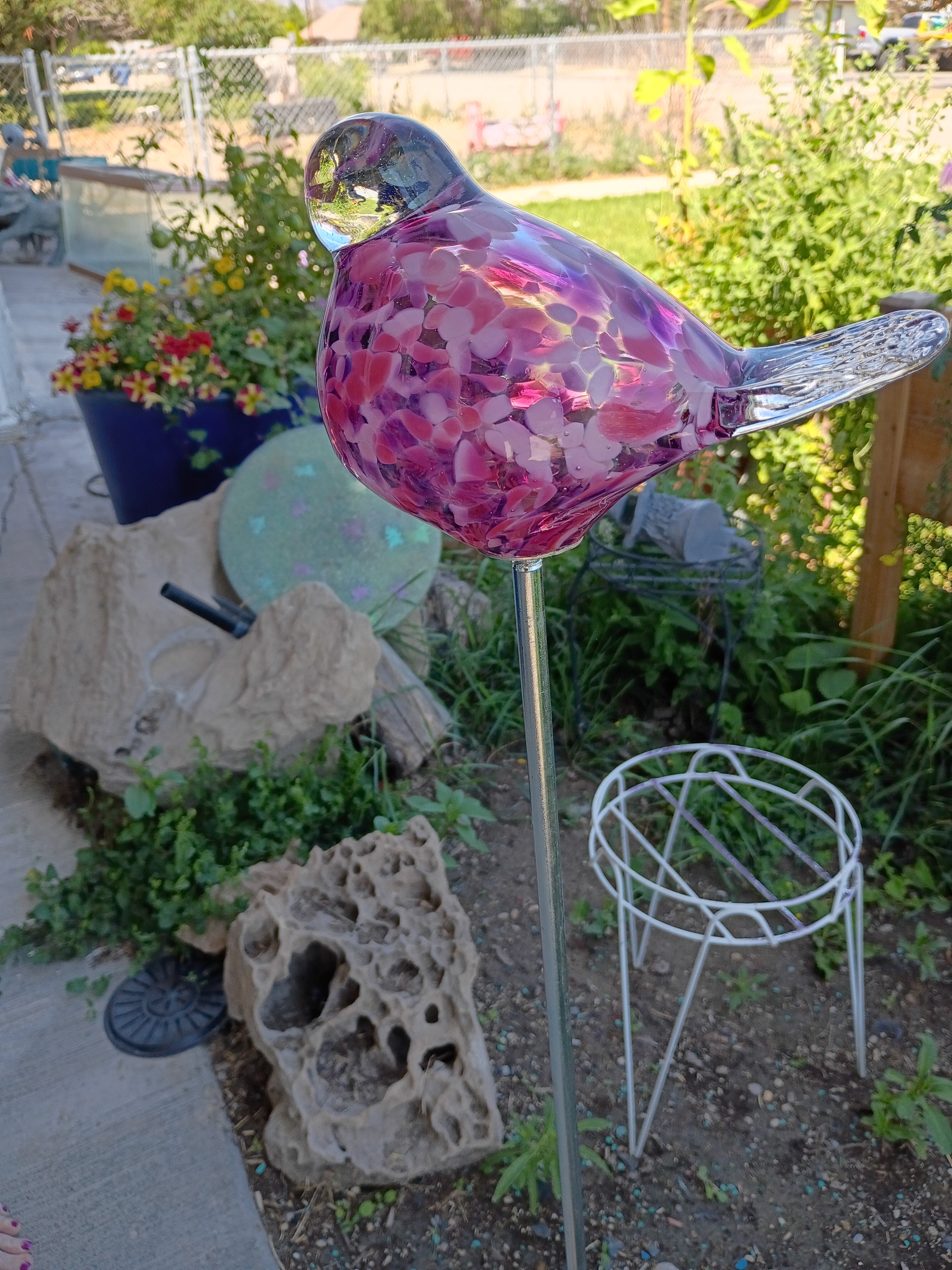 Garden Birdies! Pink