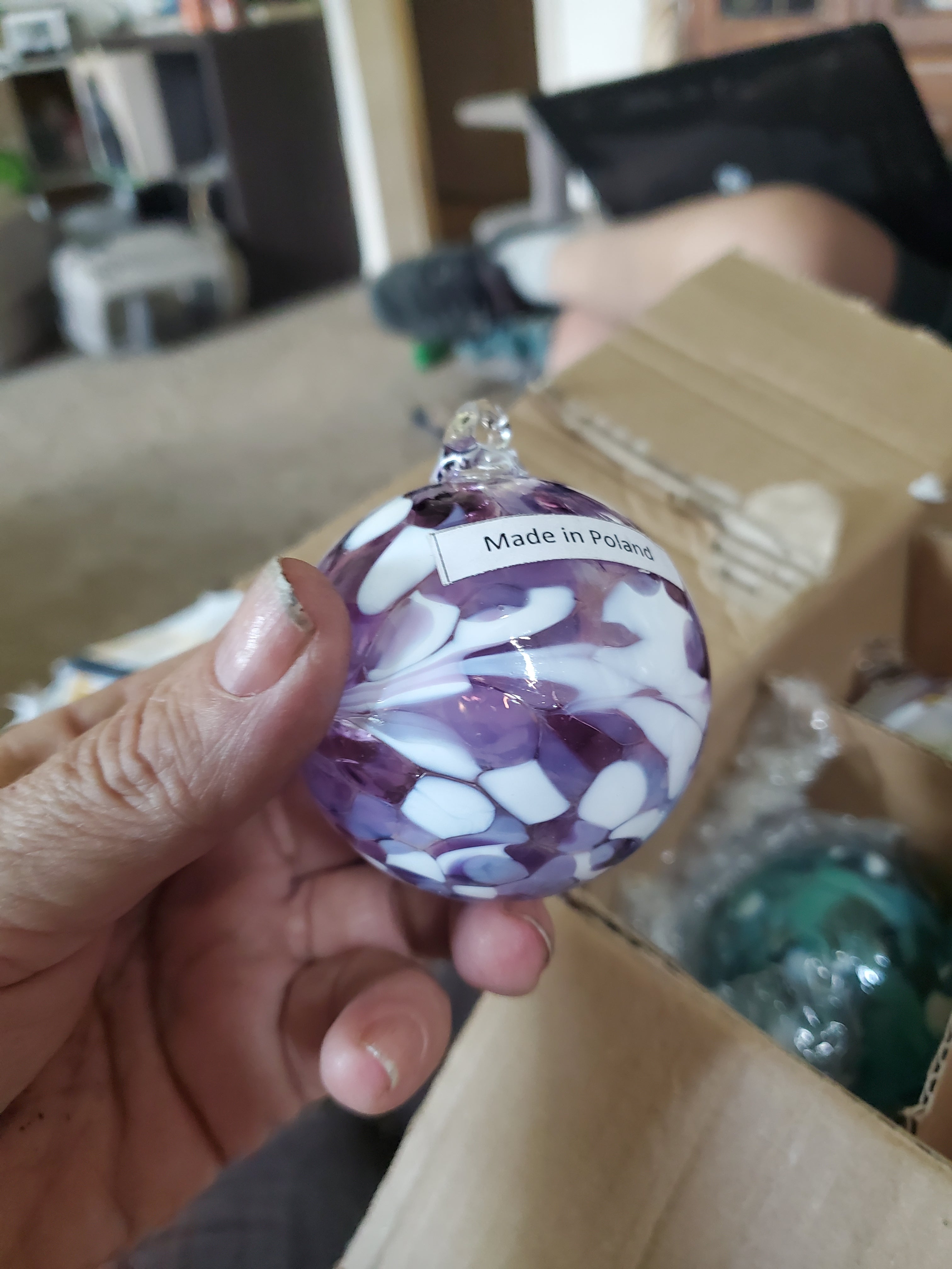 2.5 Friendship Ball "Purple White"