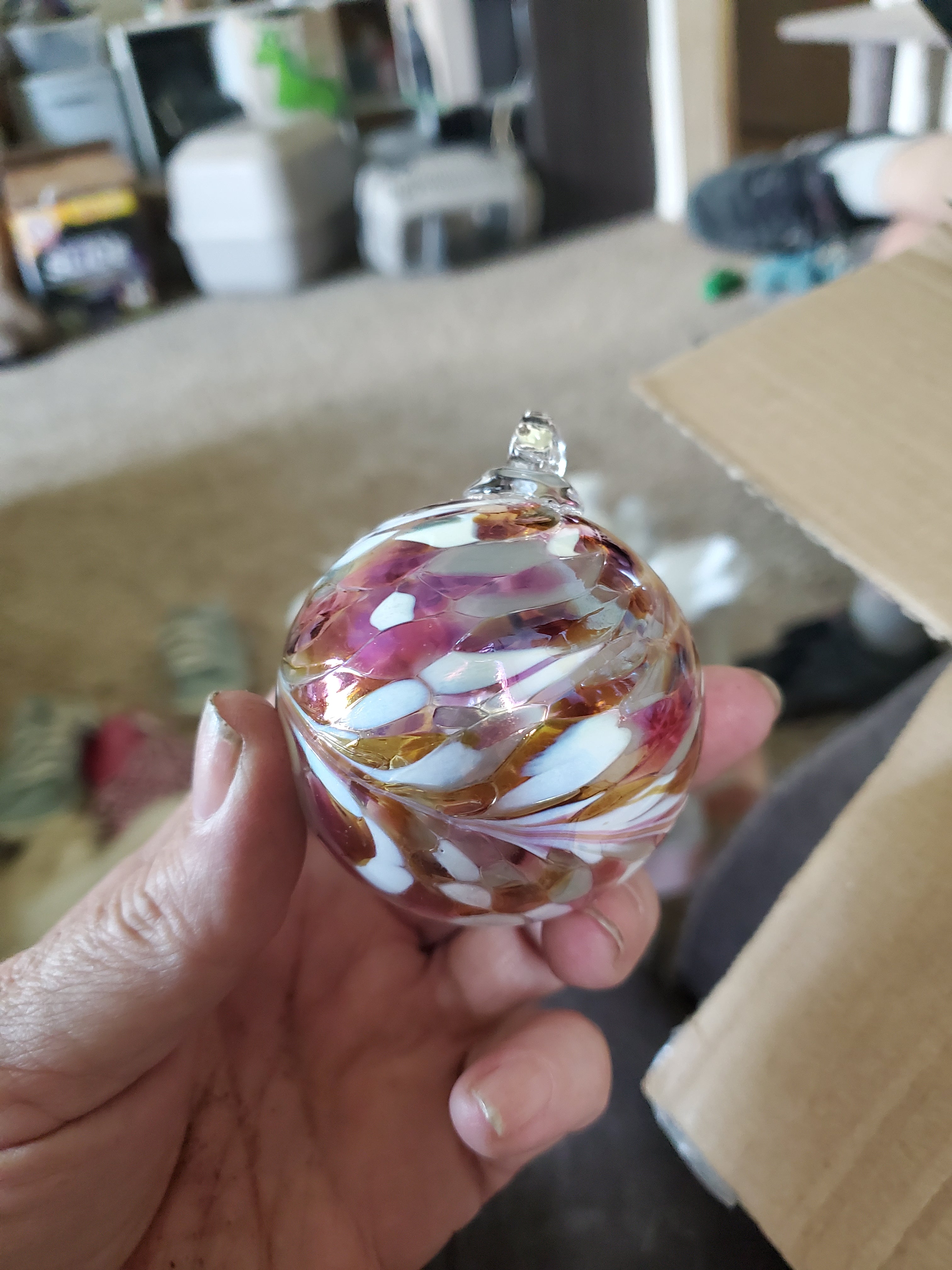 2.5 Friendship Ball "Purple Yellow White"
