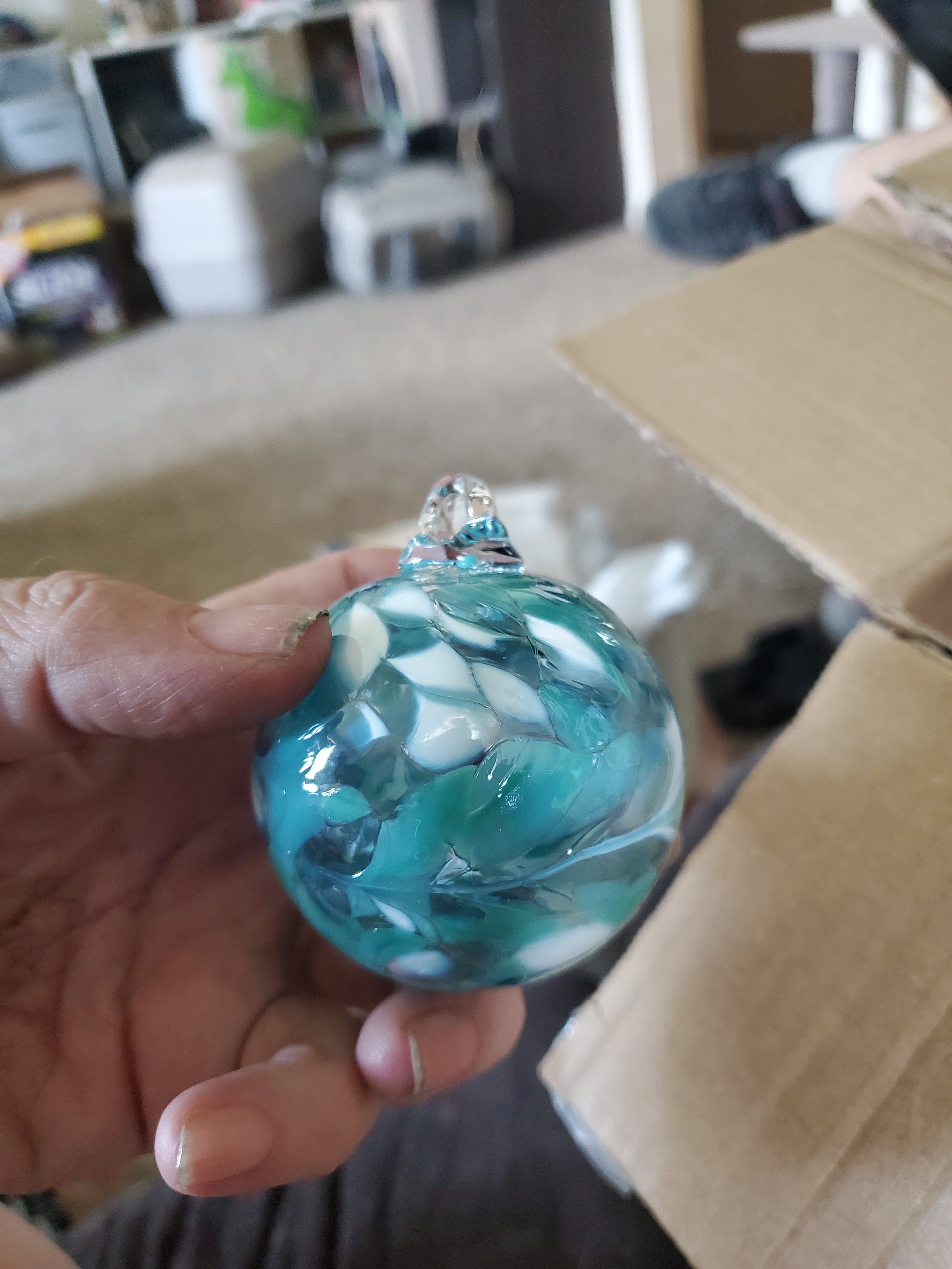 2.5 Friendship Ball "Teal White"