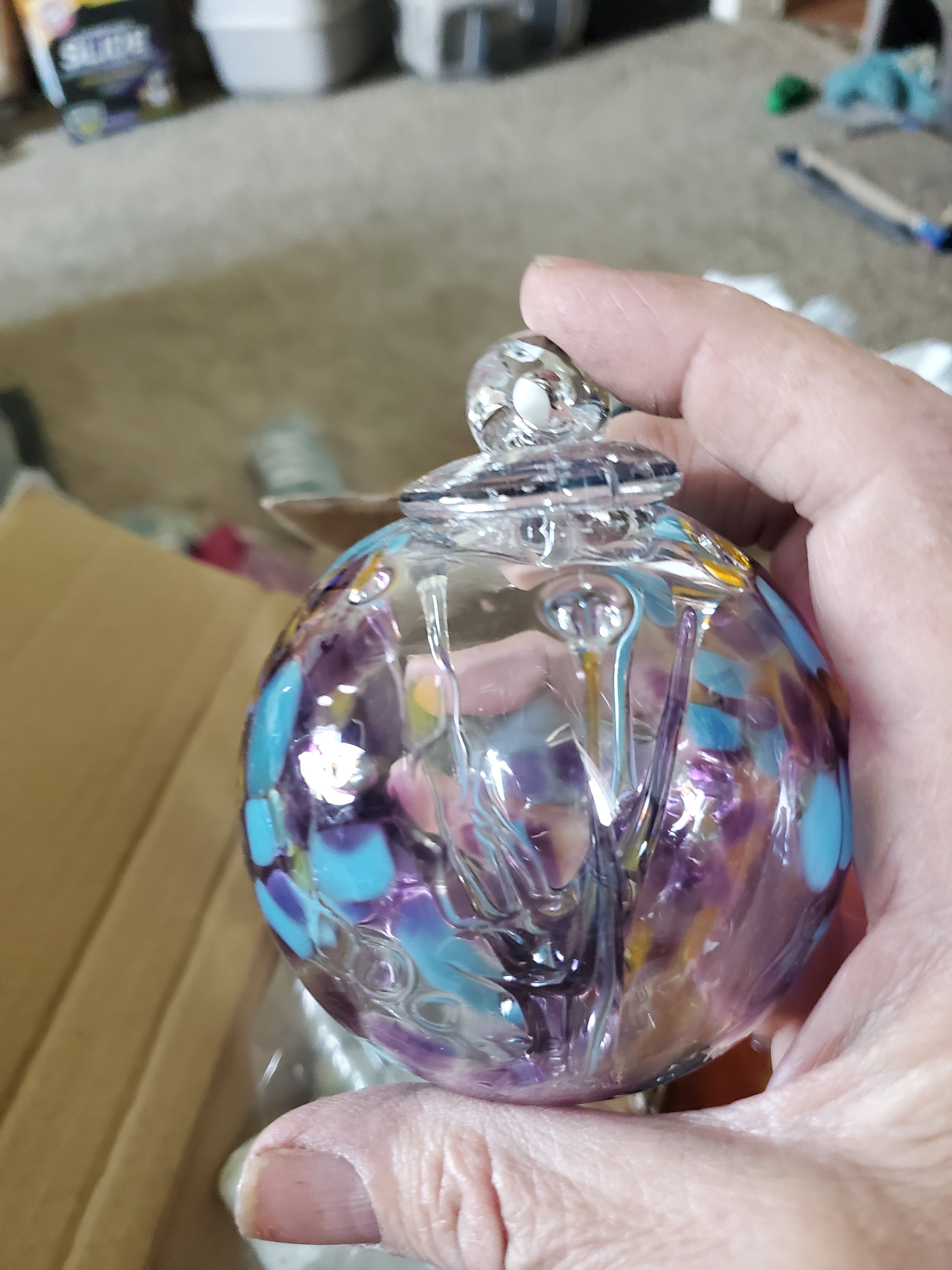 3" Sprite Ball "Purple Sky Blue"