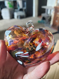 3" Medium Heart "Fall"