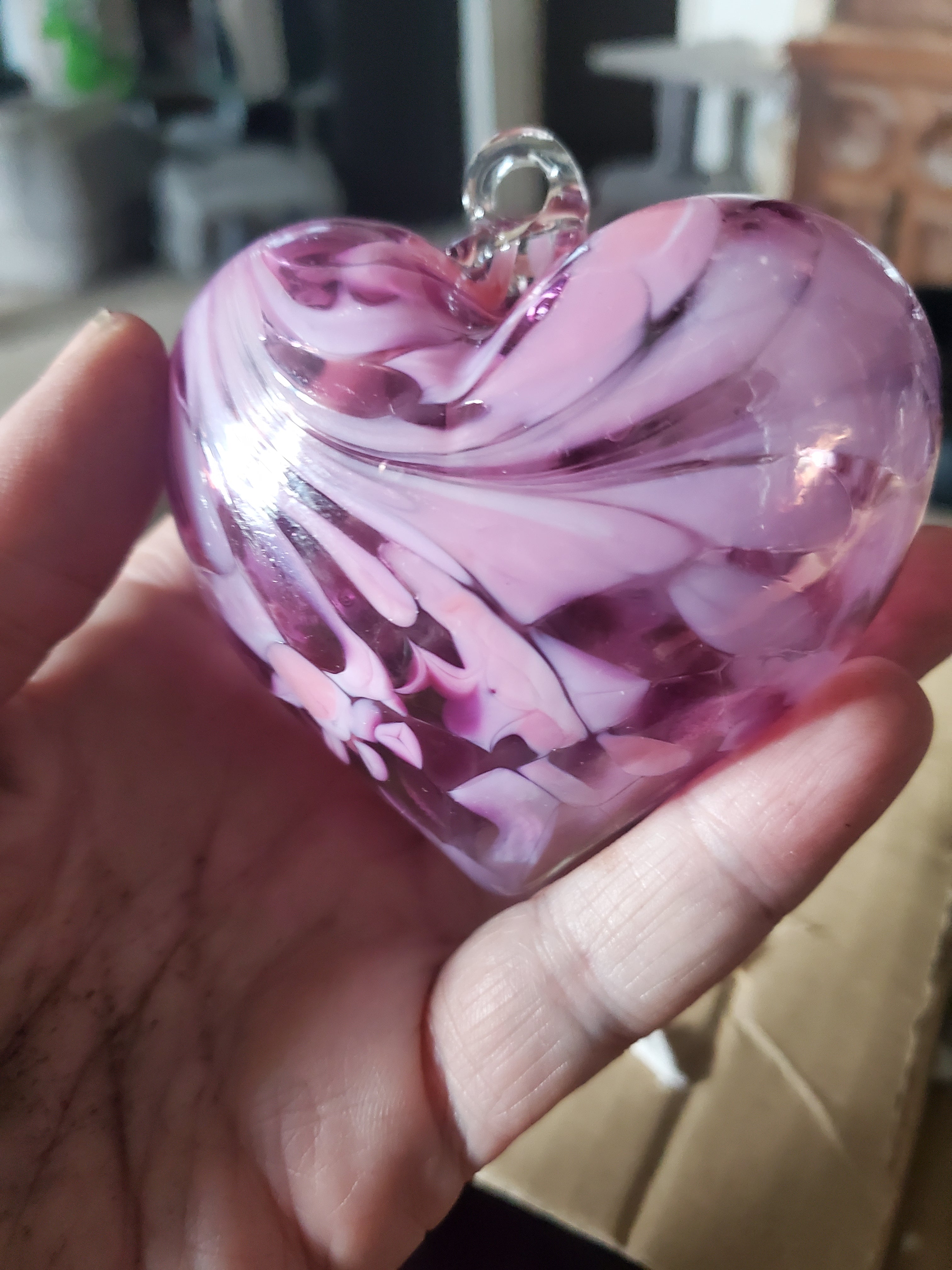 3" Medium Heart "Pink"
