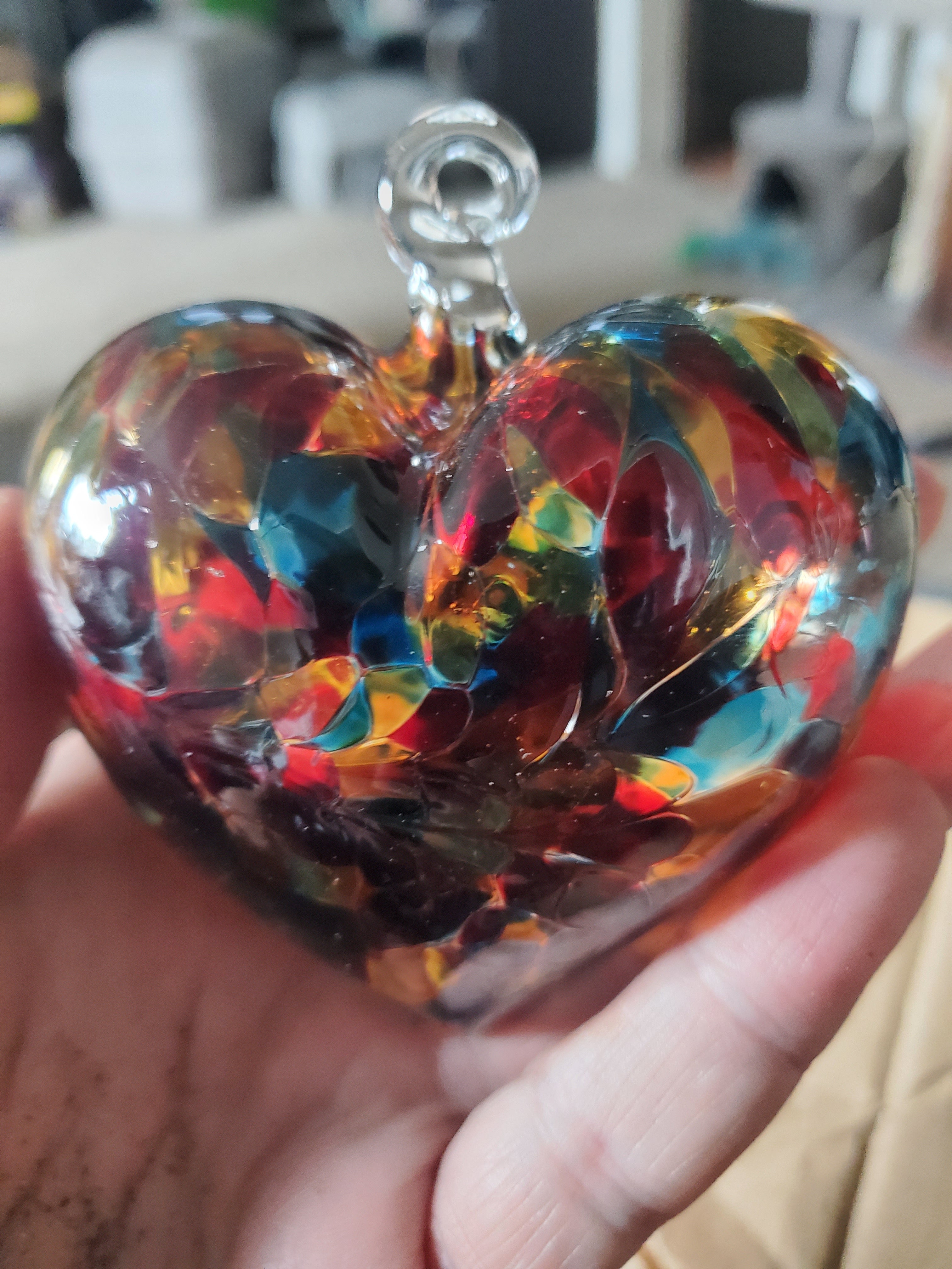 3" Medium Heart "Multi-Color"