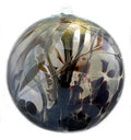 XL Witch Ball "Black Obsidian" Iridized