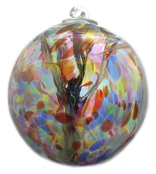 XL Witch Ball "Multi Color" Iridize