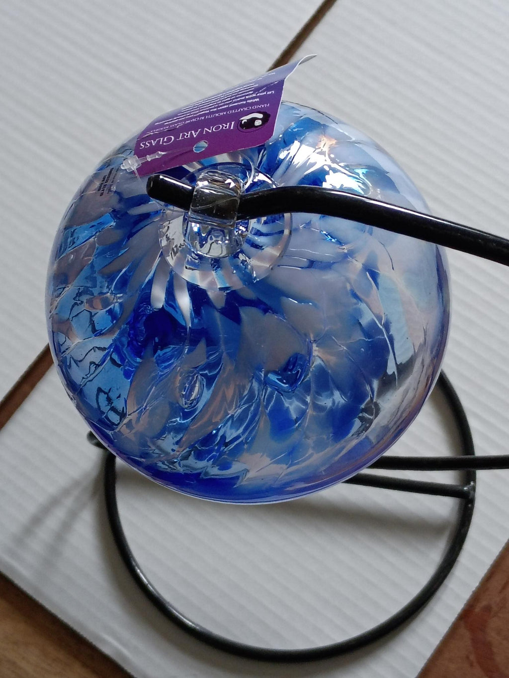 6" Tree of Life Witch Ball "Blue"