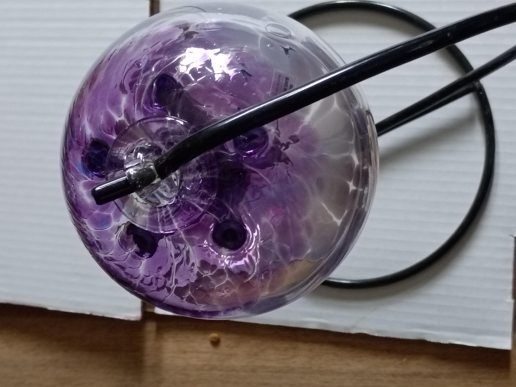 6" Tree of Life Witch Ball "Purple"