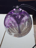 6" Tree of Life Witch Ball "Purple"