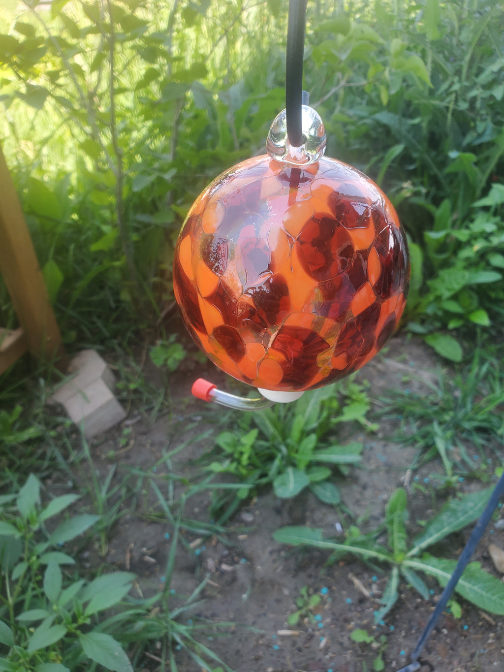 Hummingbird Feeder "CORAL"