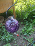 Hummingbird Feeder "PURPLE"  Diamond Optic Hyacinth