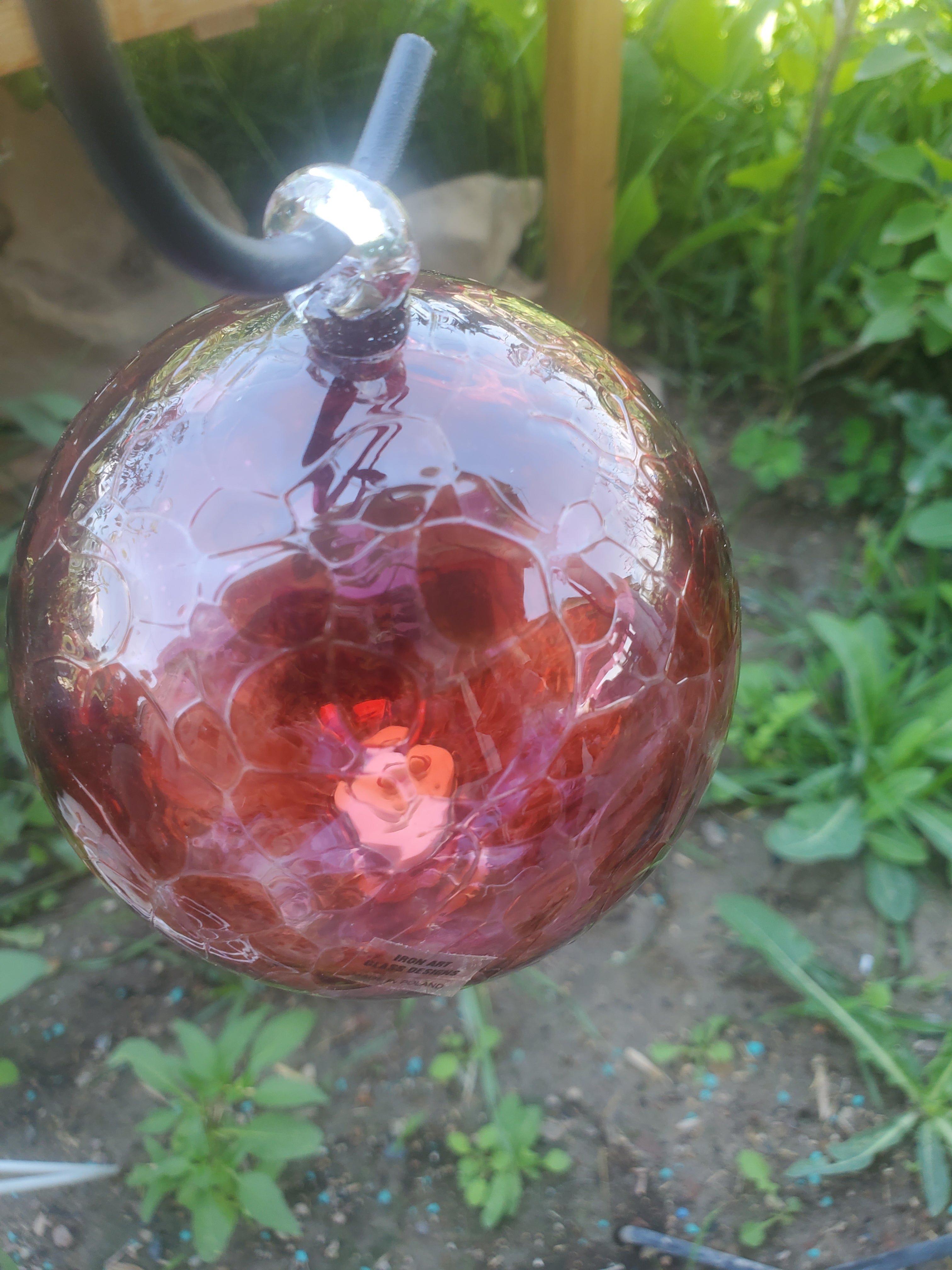 Hummingbird Feeder "GARNET RED"