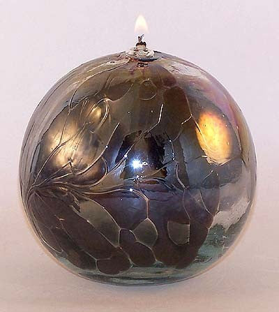 Kugel Oil Lamp "Black Ice"